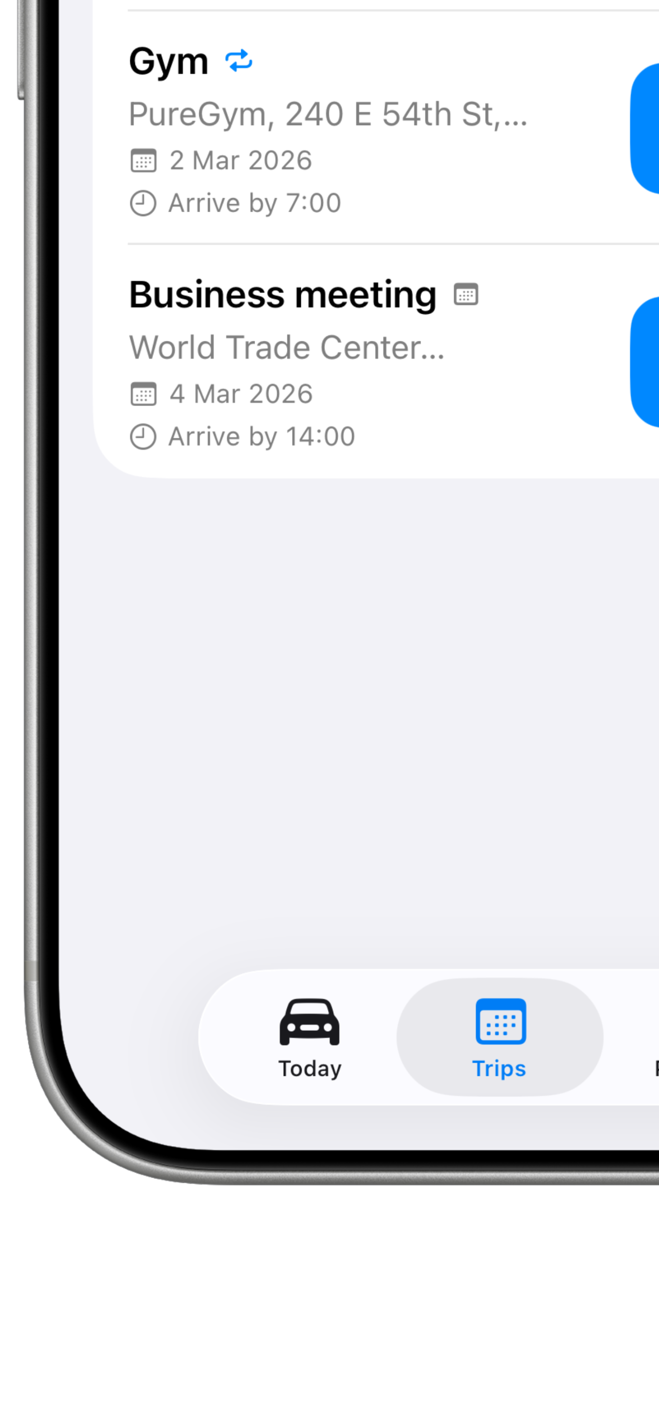 Calendar integration