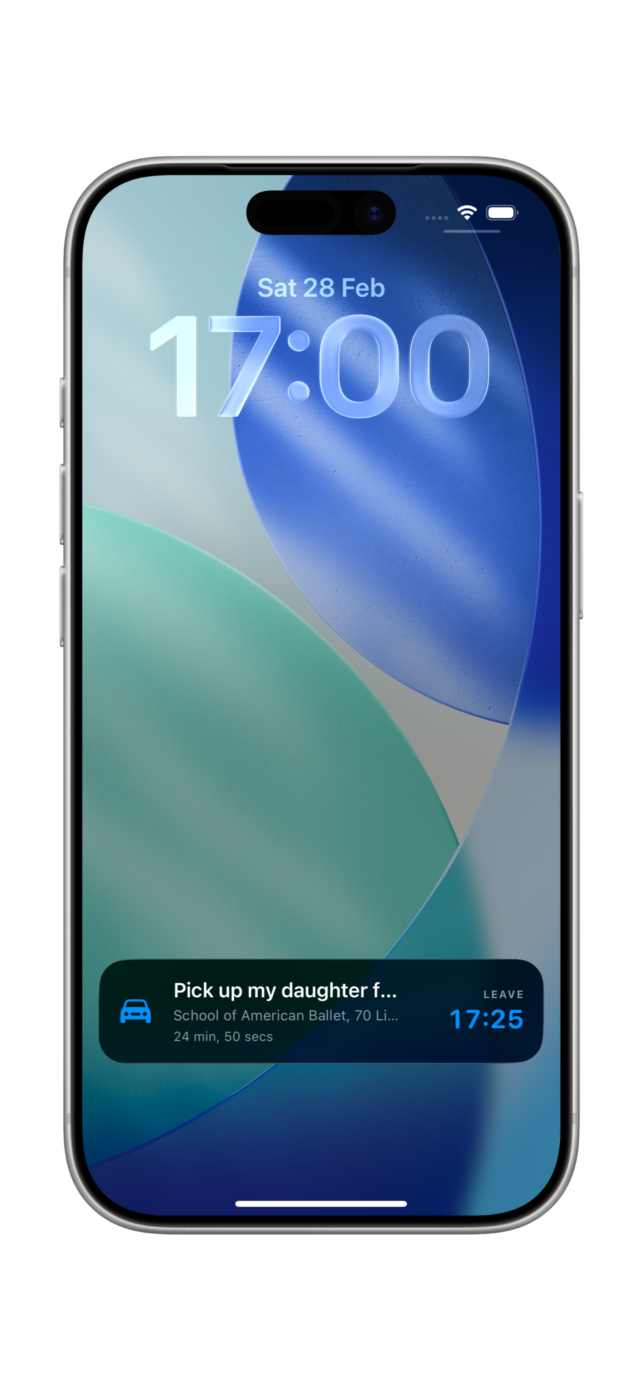 Lock Screen widget